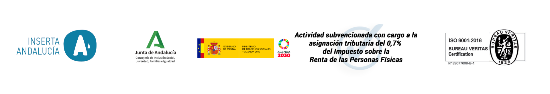 Andalucía Inserta - logos